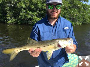 Fishing the inter-coastal with Capt. Kelly Kurtz.