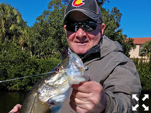 Angler Paul Ortenzio had a good day on Wednesday.