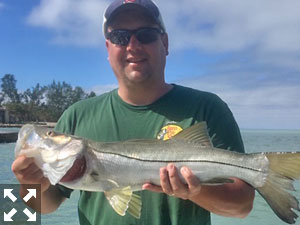 Nice weather usually means good fishing.